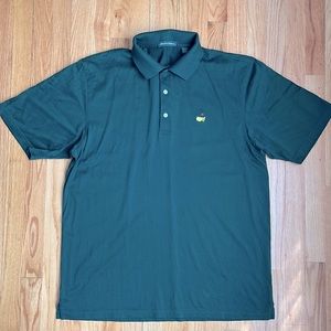 Augusta National Mens Pima Cotton Golf Polo Shirt Size L